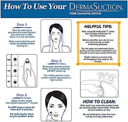 Pore Cleaning Device – Deep Pore Facial Cleanser & Blackhead Remover