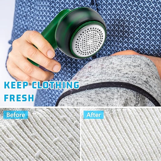 Rechargeable Electric Lint Remover – Fabric Shaver & Pilling Remover