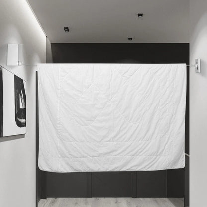 Telescopic Retractable Clothesline – Wall-Mounted Clothes Drying Rope