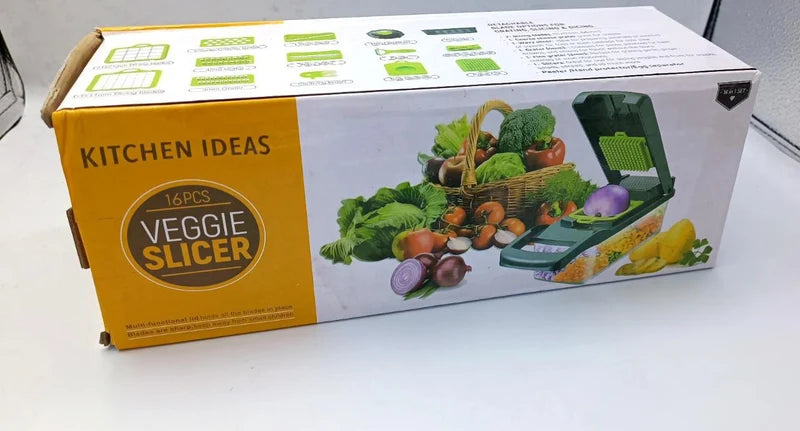 12-in-1 Vegetable Cutter, Chopper & Slicer – Multifunctional Kitchen Food Prep Tool